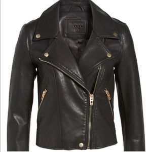 Blank NYC Fitted Faux Leather Jacket